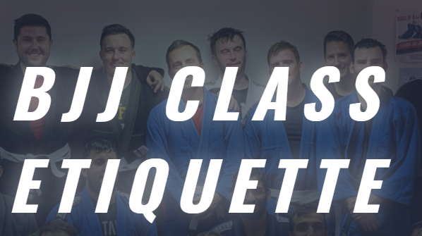 BJJ Class Etiquette
